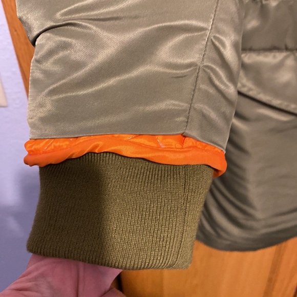 Rag & Bone Army Green GreyCoat Parka size small. New condition - Picture 5 of 11